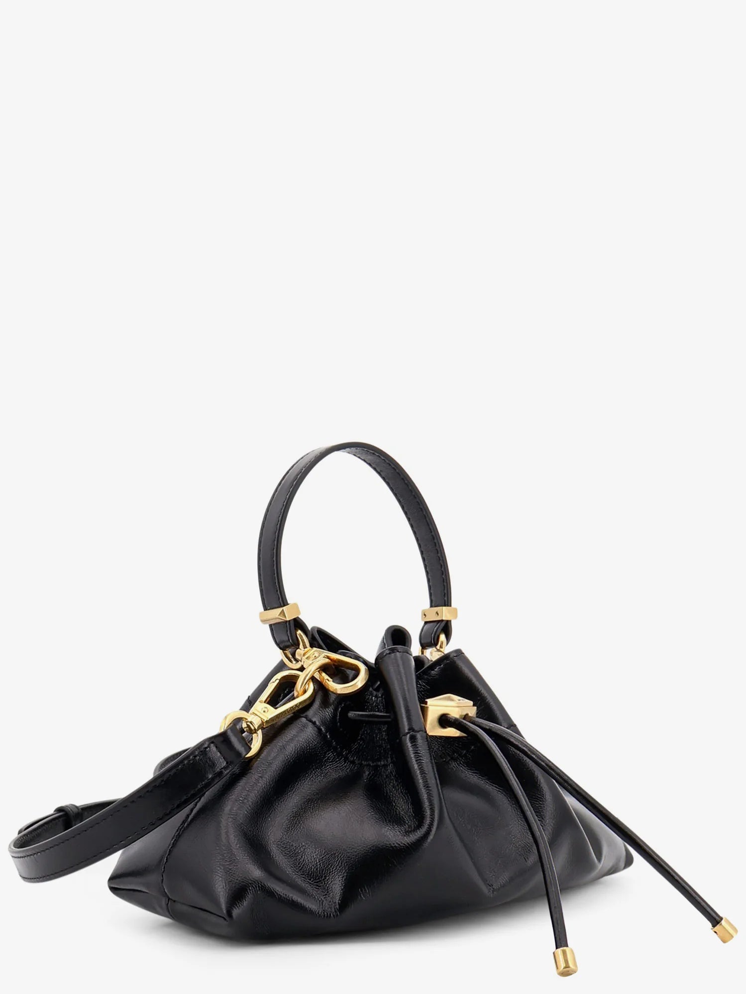 Cinch Small Leather Shoulder Bag
