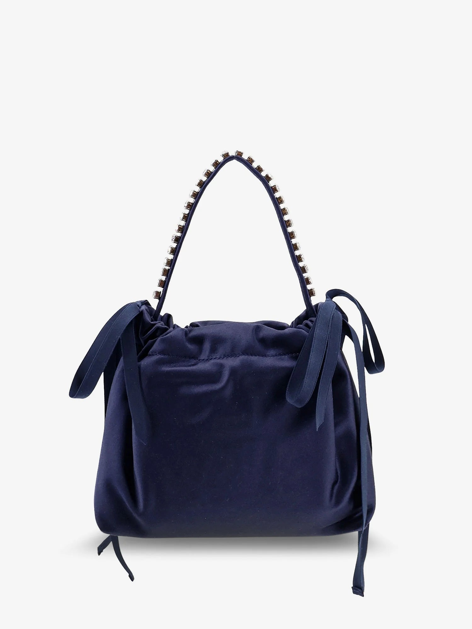Satin crossbody bag