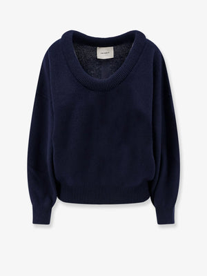 Doria sweater with wide neckline