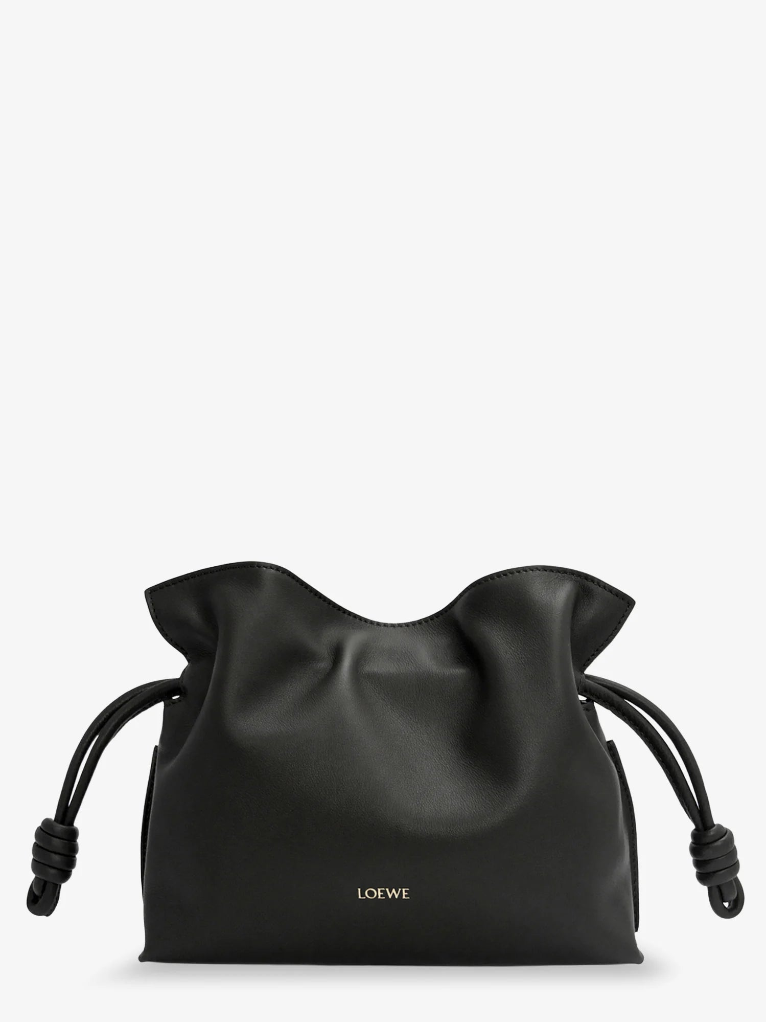 Flamenco leather clutch