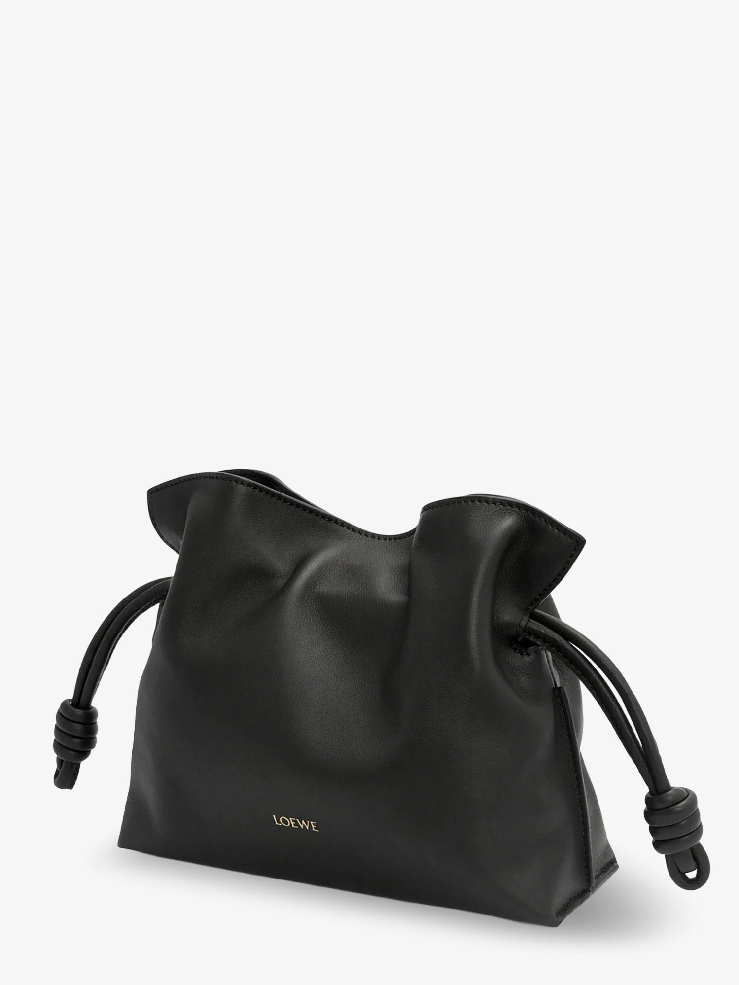 Flamenco leather clutch