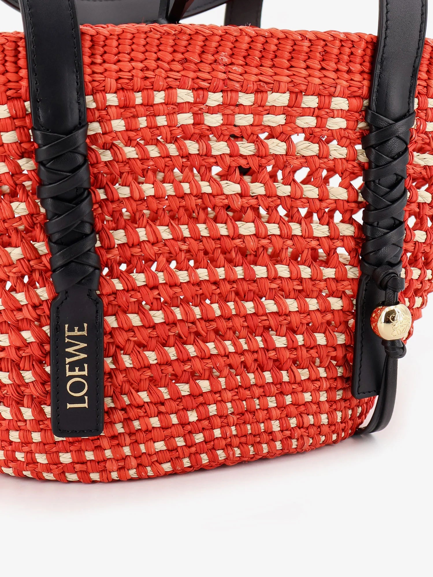 Paula's Ibiza -Braid Basket Small Small Iraca Palm Leaf Shoulder Bag