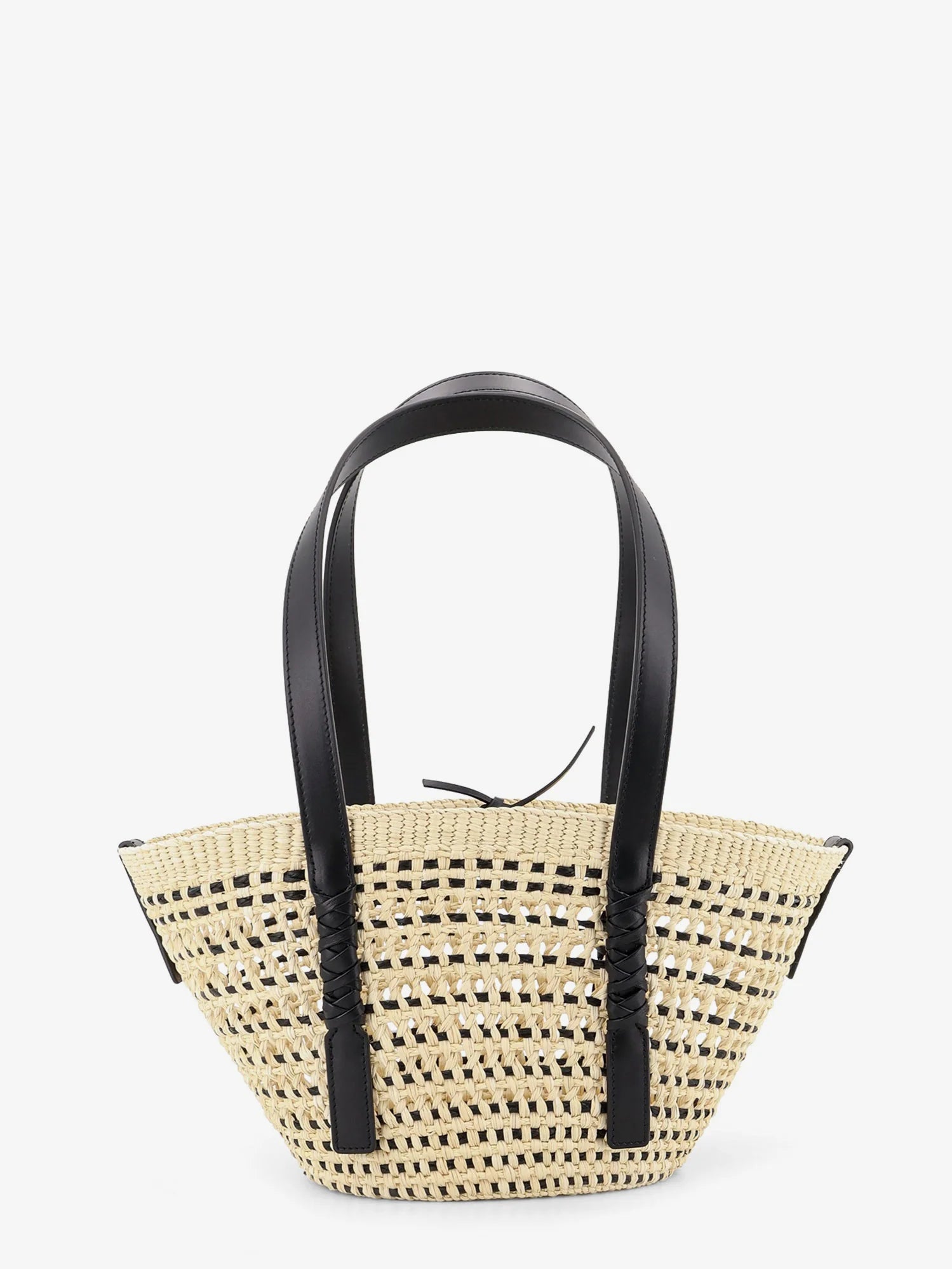 Paula's Ibiza -Braid Basket Small Iraca Palm Leaf Shoulder Bag