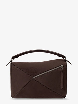 Puzzle Large nubuck bag
