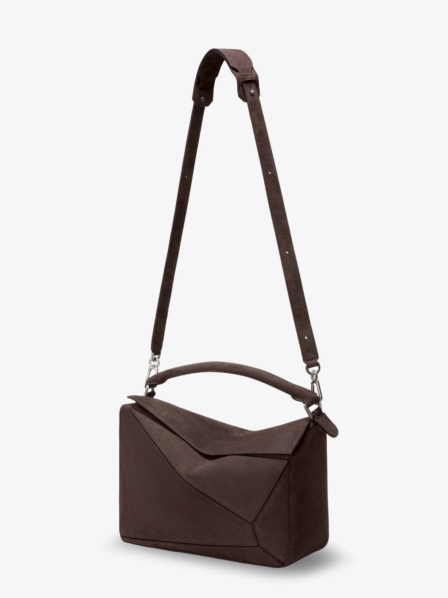 Puzzle Large nubuck bag