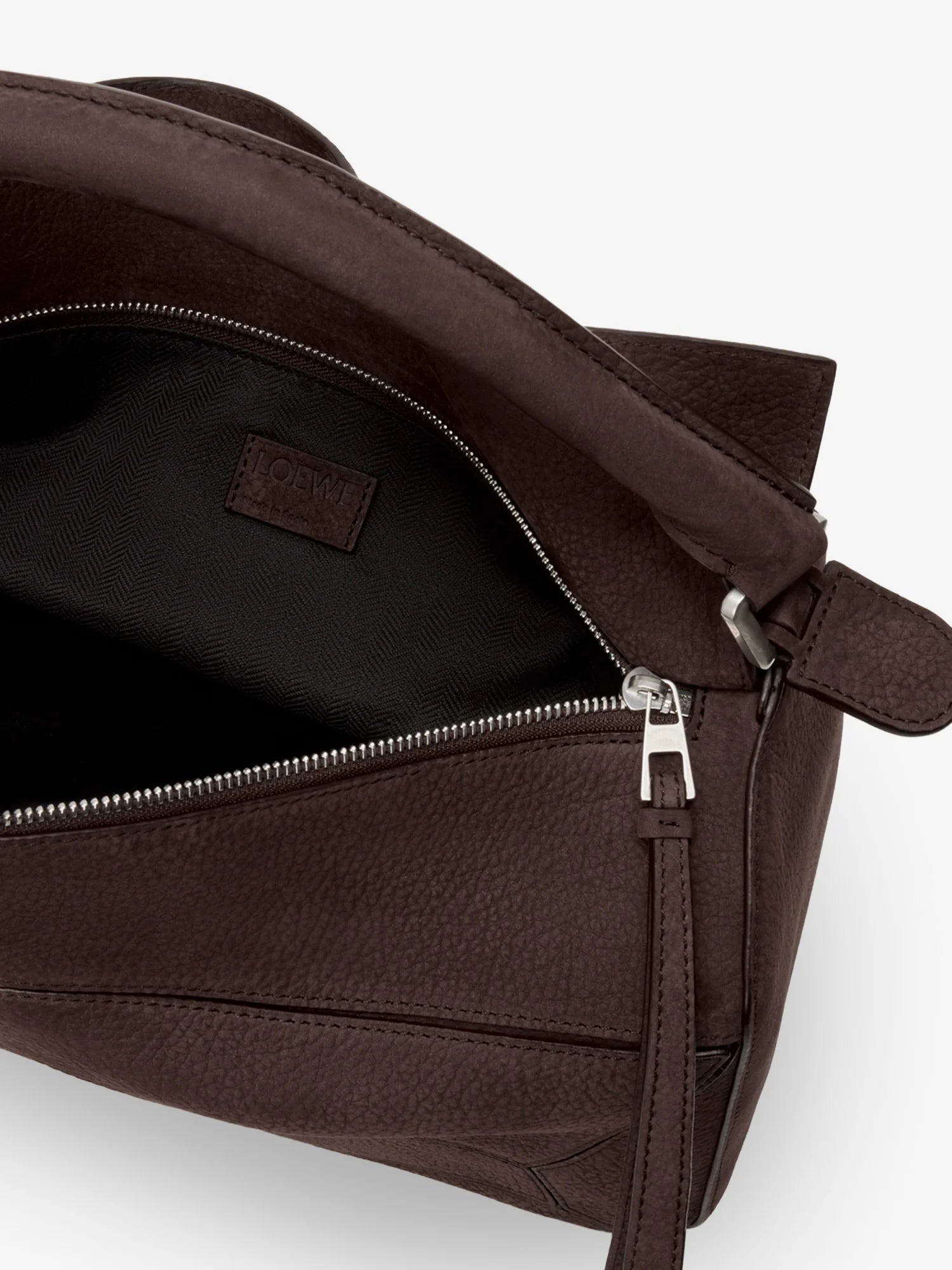 Puzzle Large nubuck bag