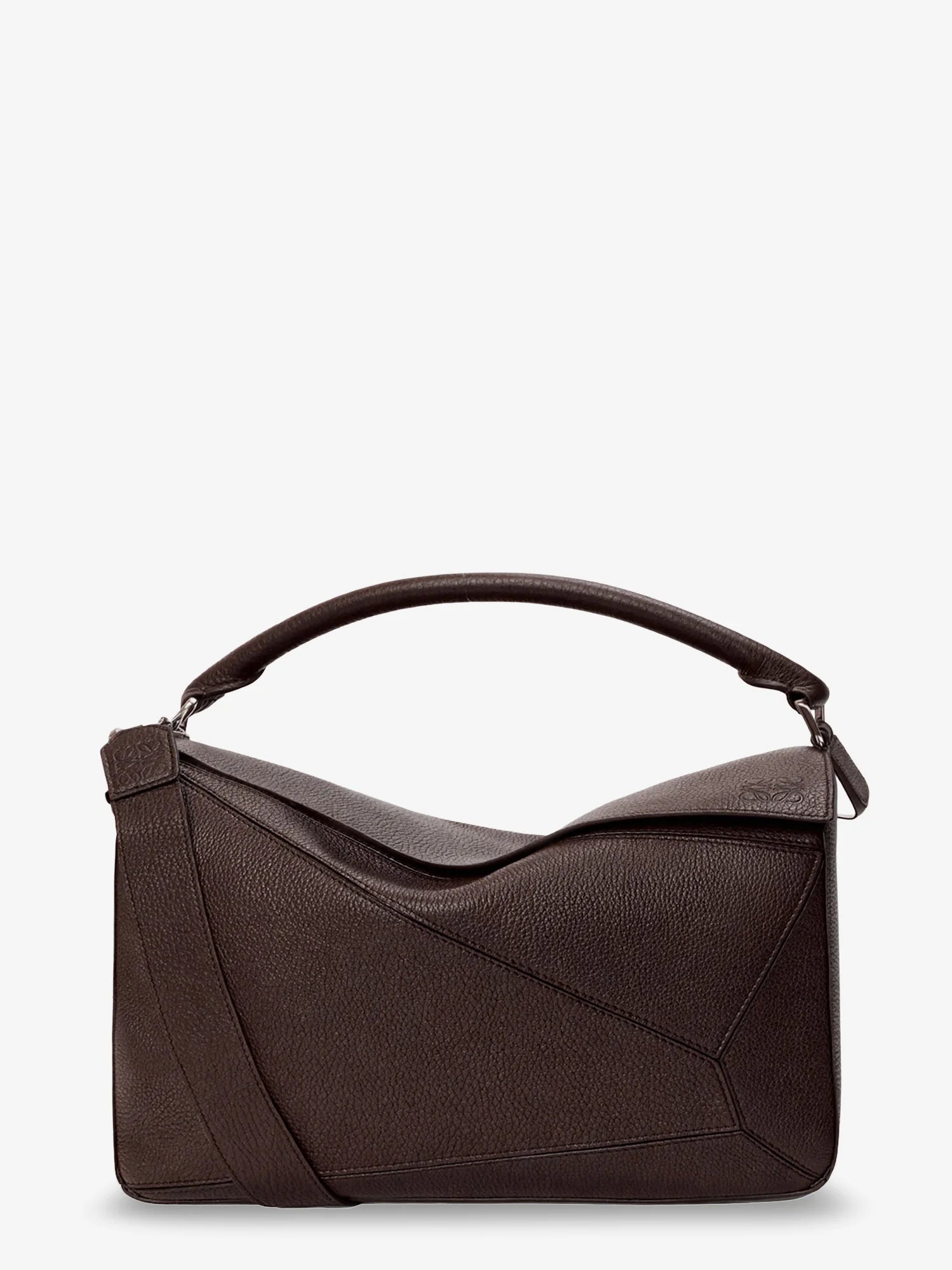 Puzzle Bag Leather Shoulder Bag
