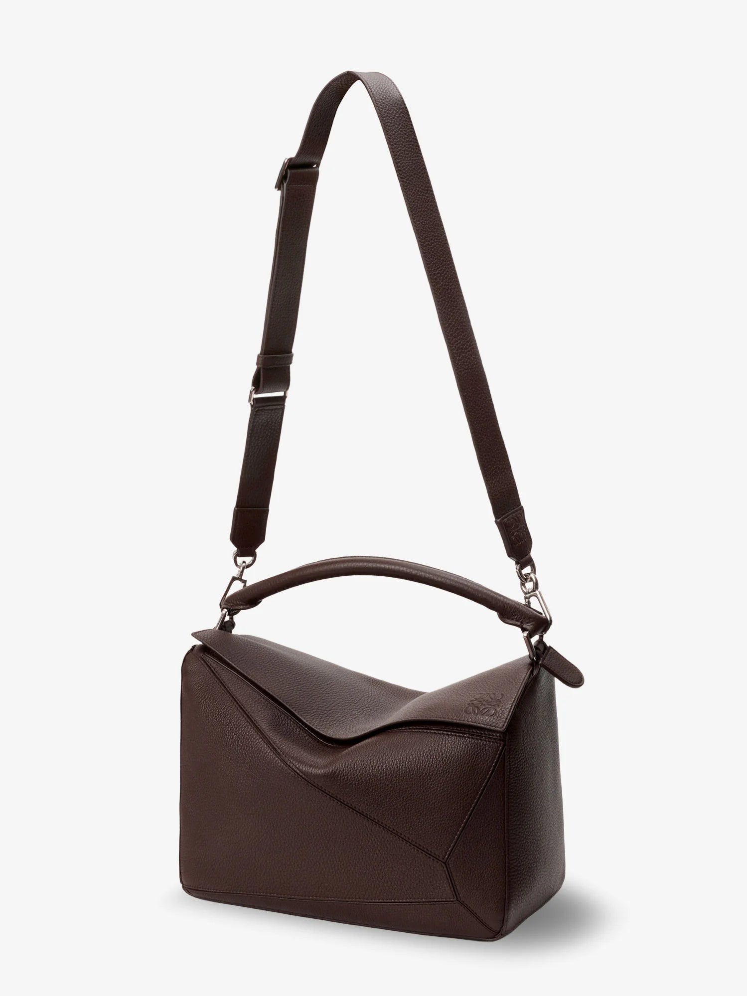 Puzzle Bag Leather Shoulder Bag