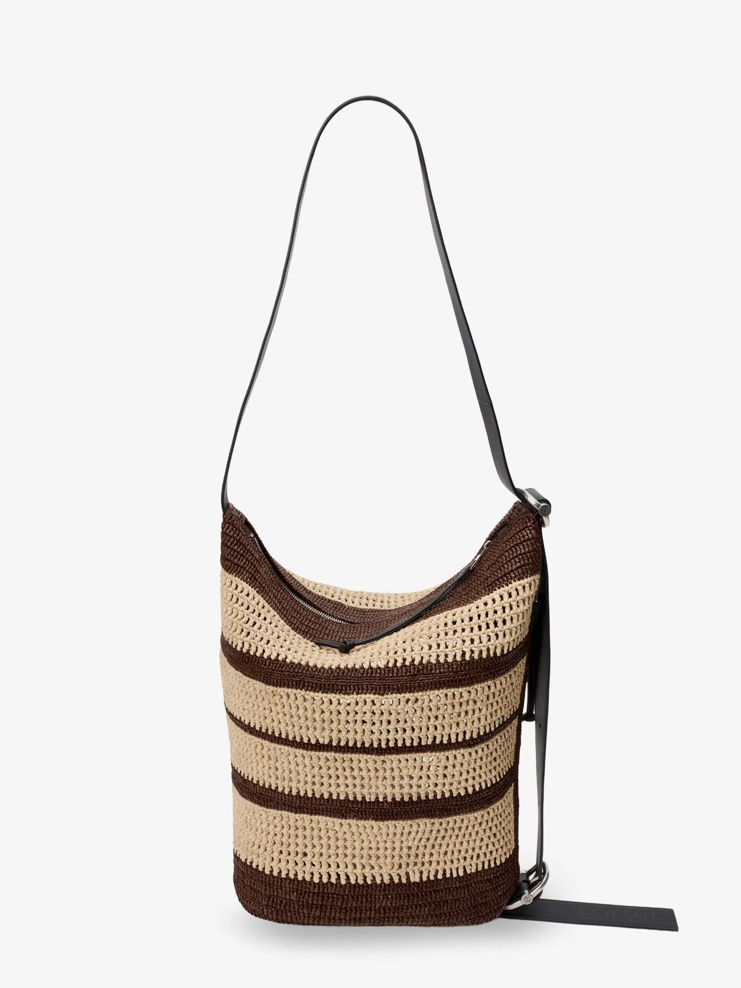 Paula's Ibiza Raffia Bucket Bag