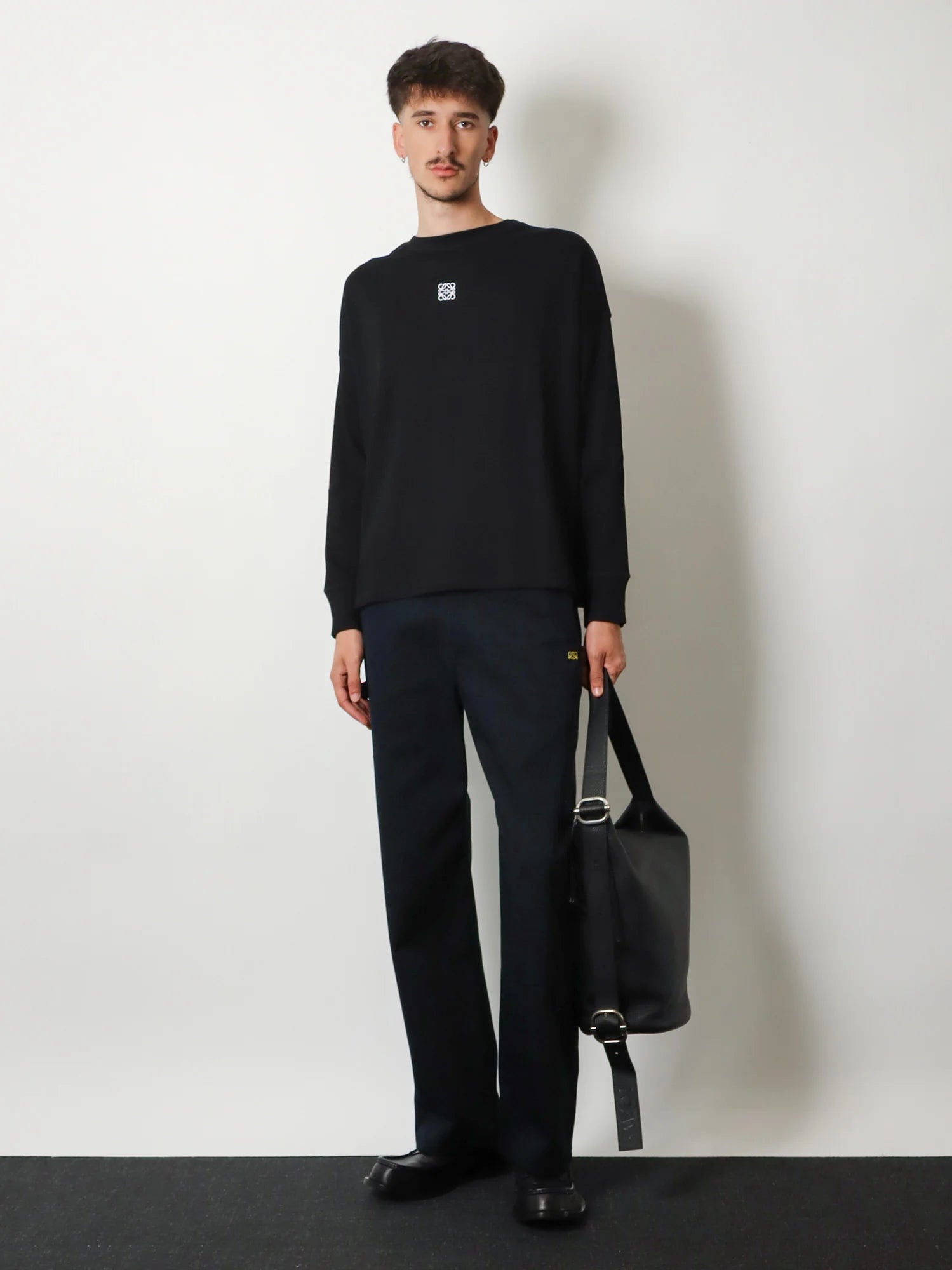Loop Leather crossbody bag