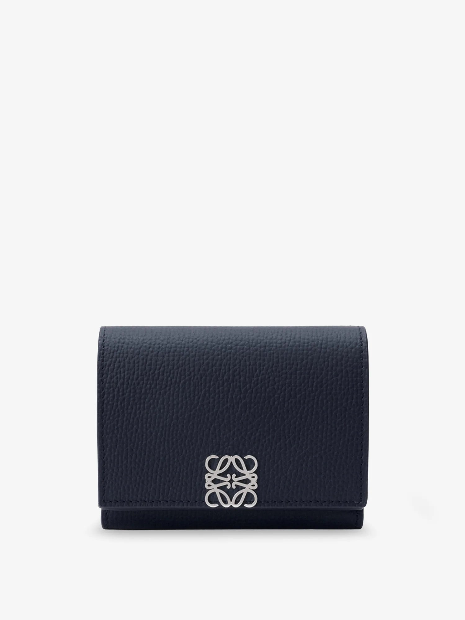 Anagram Trifold Leather Wallet