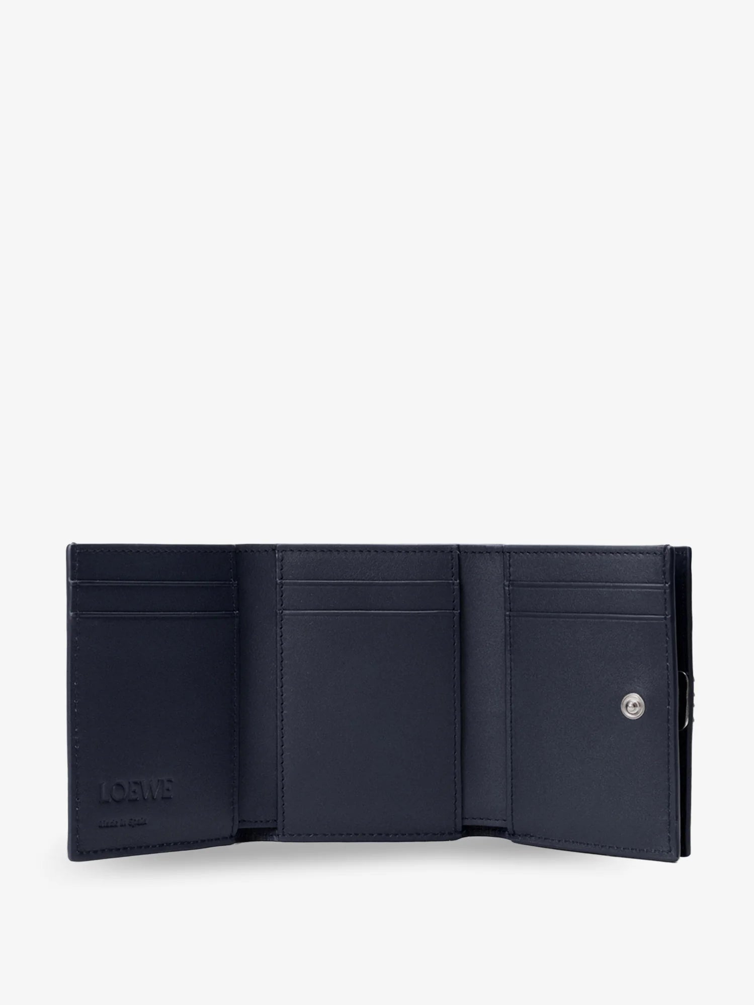 Anagram Trifold Leather Wallet