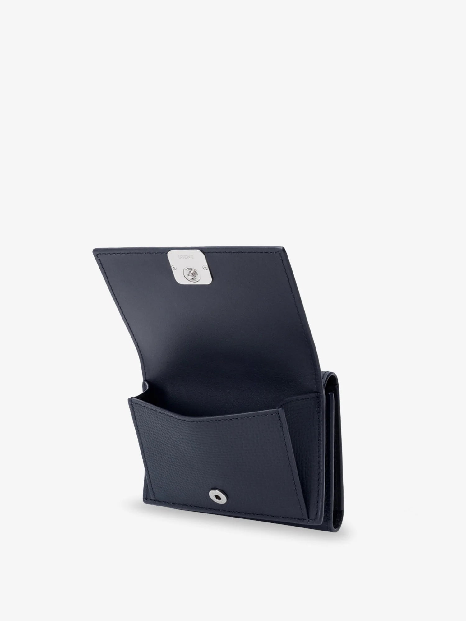 Anagram Trifold Leather Wallet