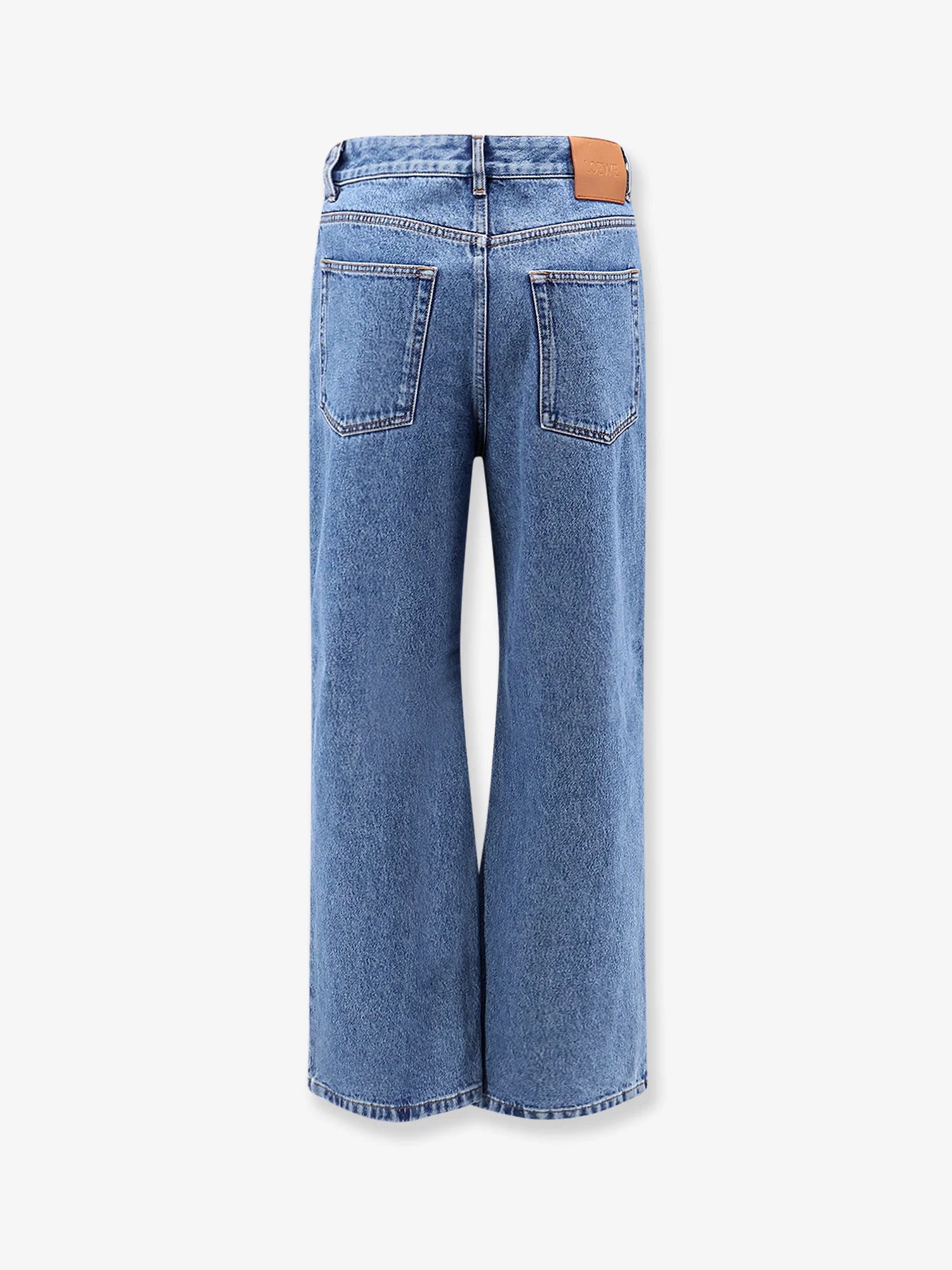 Anagram Baggy Jeans with embroidery on the front