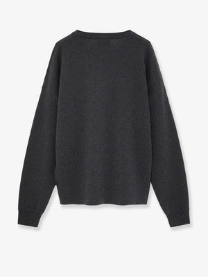Anagram cotton blend sweatshirt