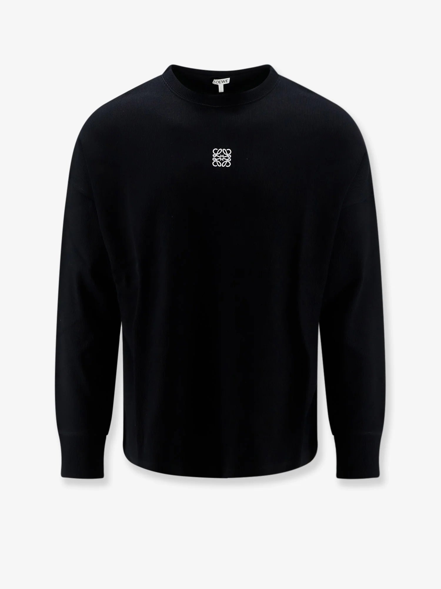 Ribbed cotton t-shirt