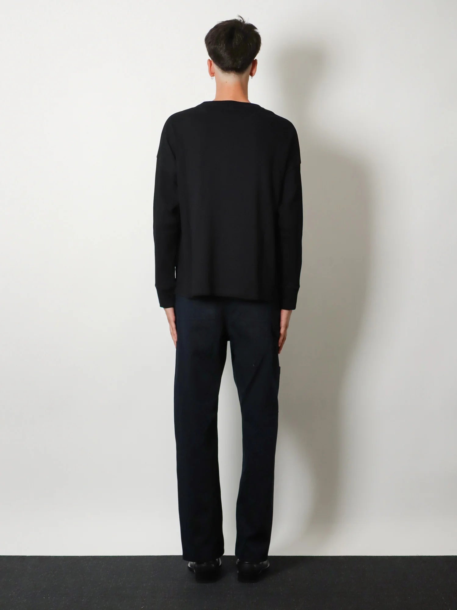 Ribbed cotton t-shirt