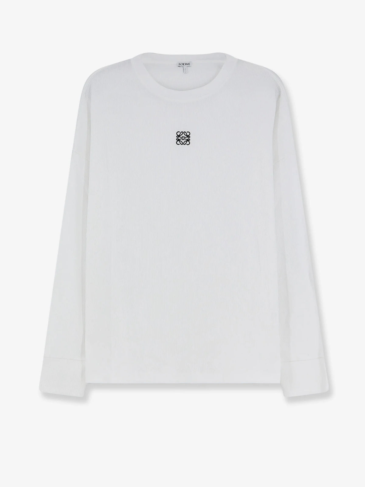 Ribbed cotton t-shirt
