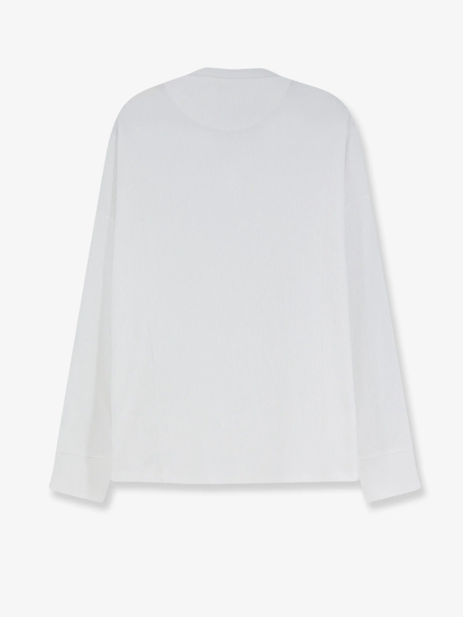 Ribbed cotton t-shirt