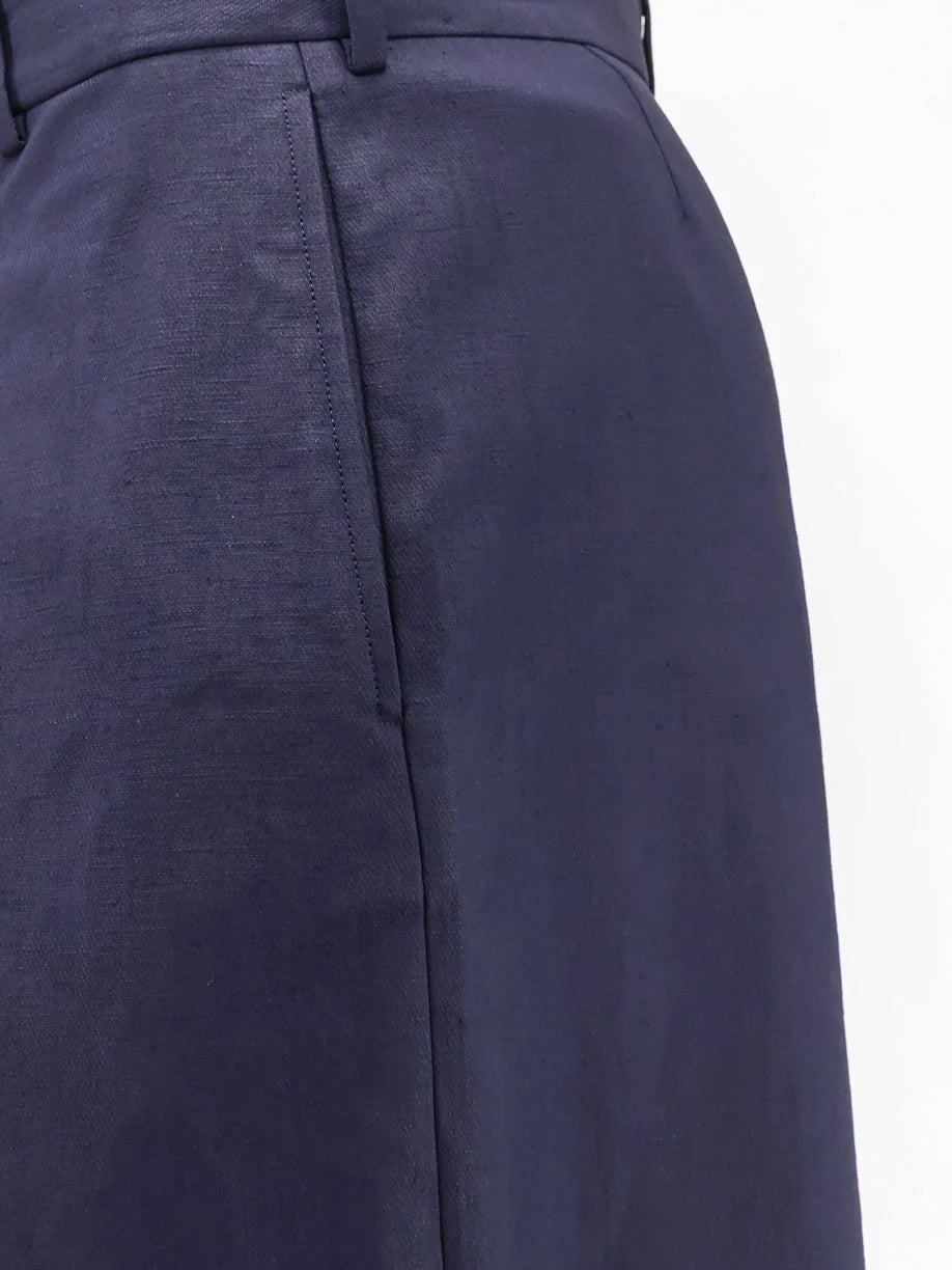 Paula's Ibiza linen and cotton bermuda shorts