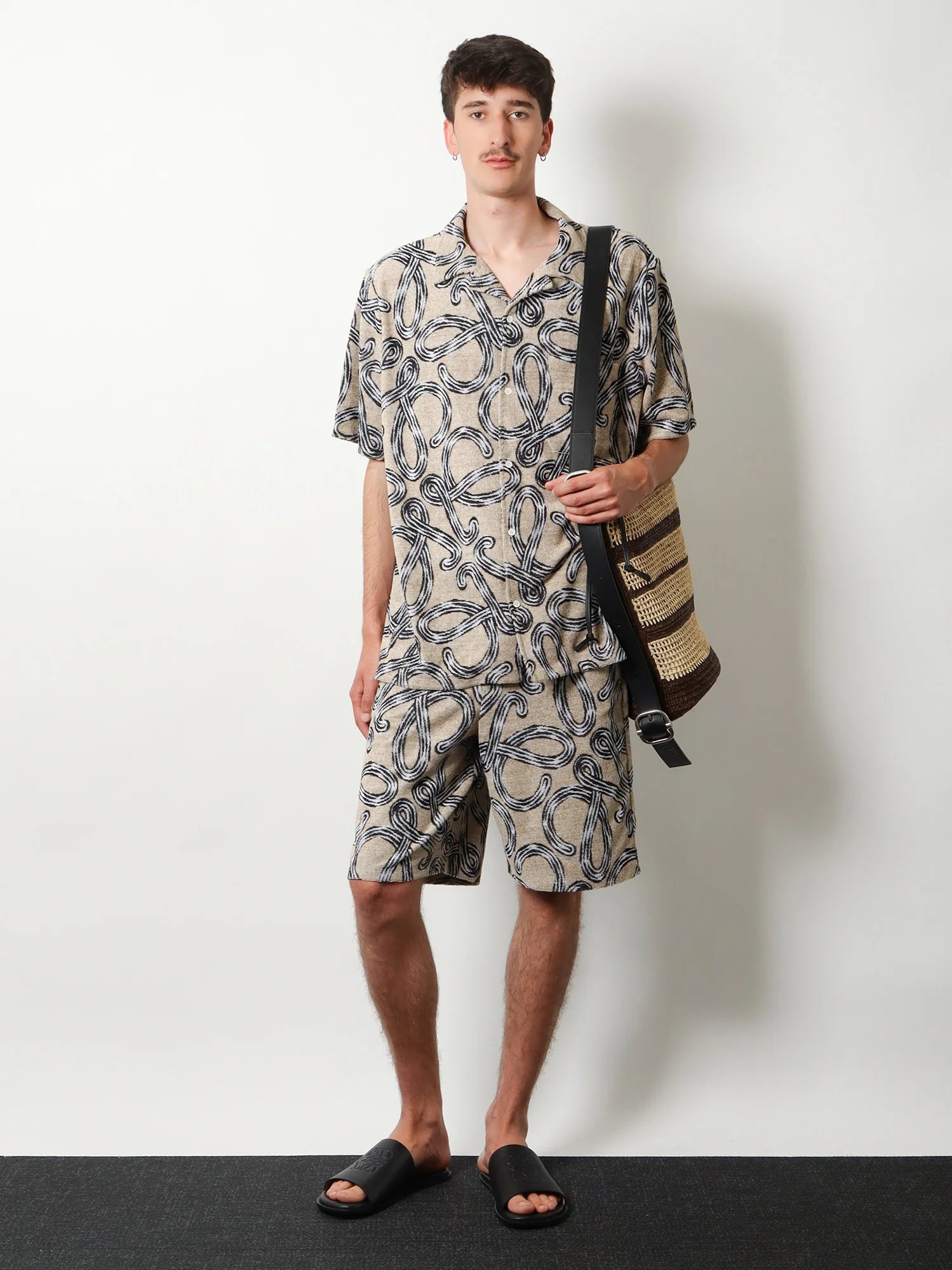 Paula's Ibiza - Terrycloth shirt with iconic print