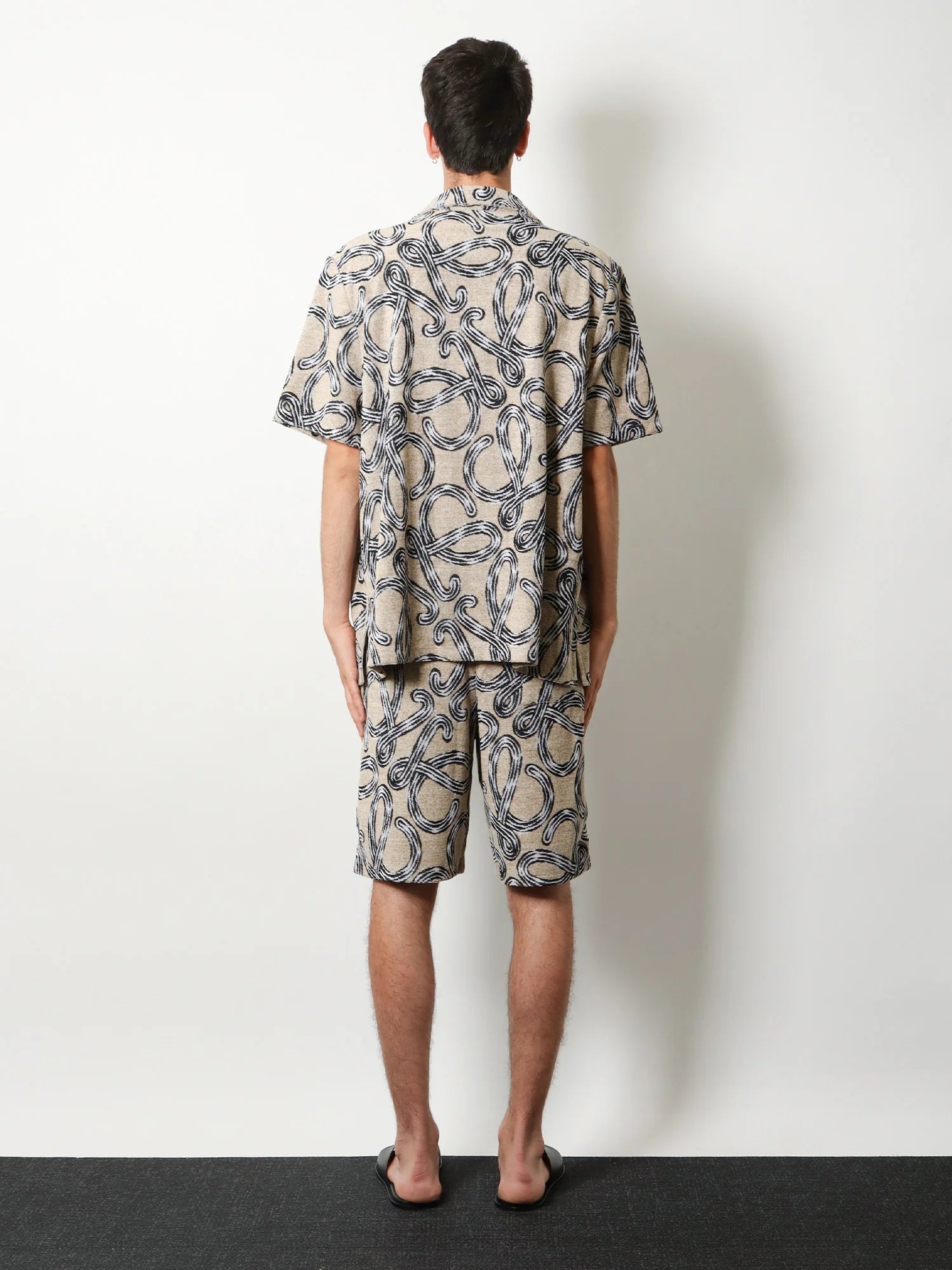 Paula's Ibiza - Terrycloth shirt with iconic print