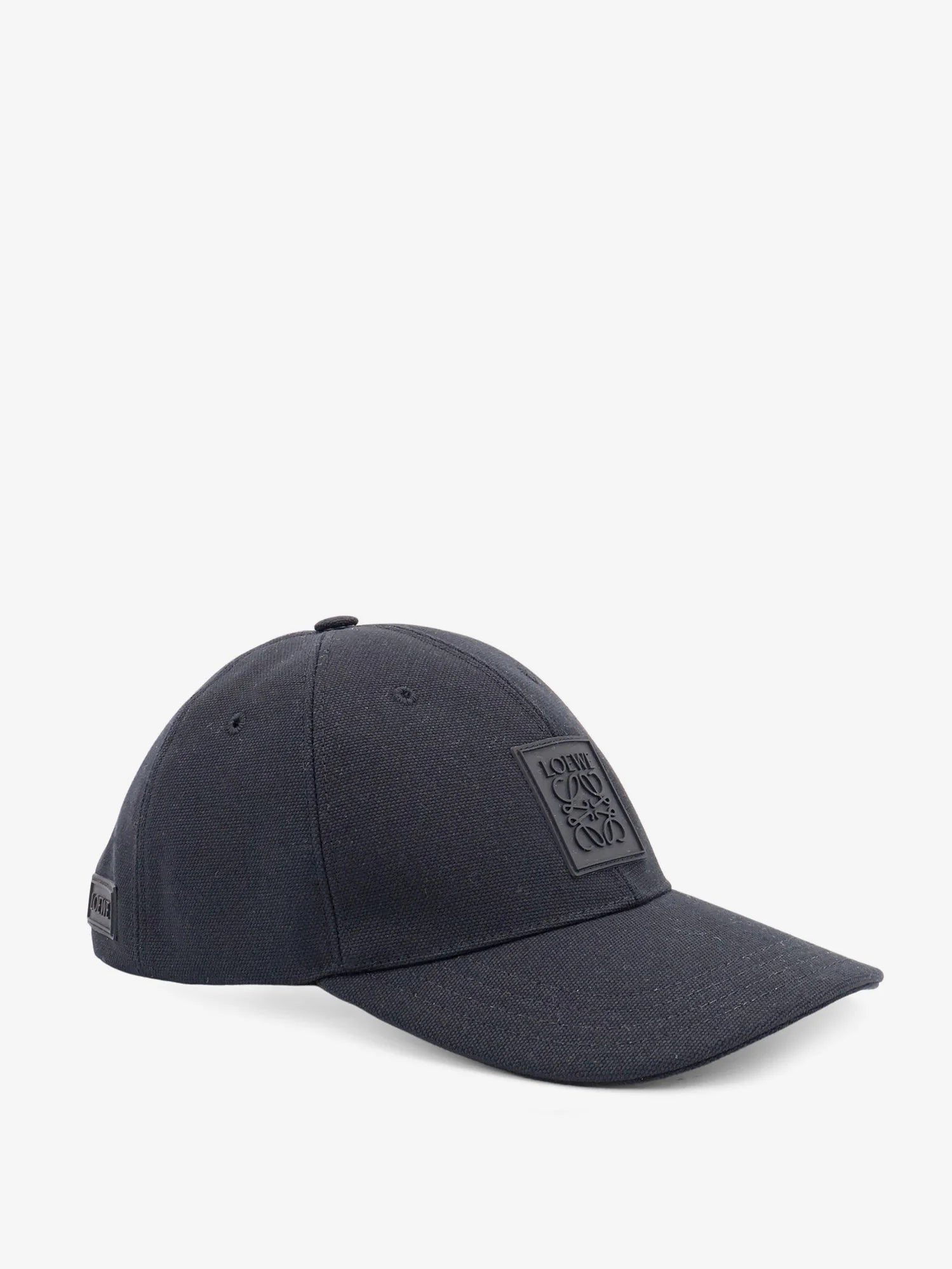 Cotton hat with rubber Anagram logo patch