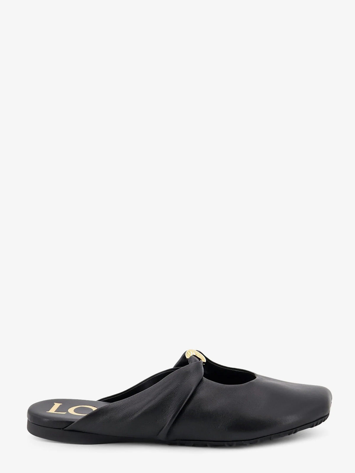 Pebble Soft low leather sandals
