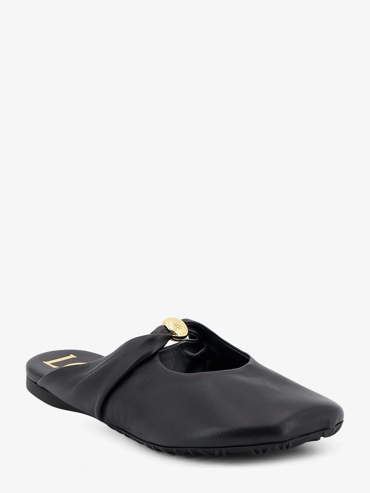 Pebble Soft low leather sandals