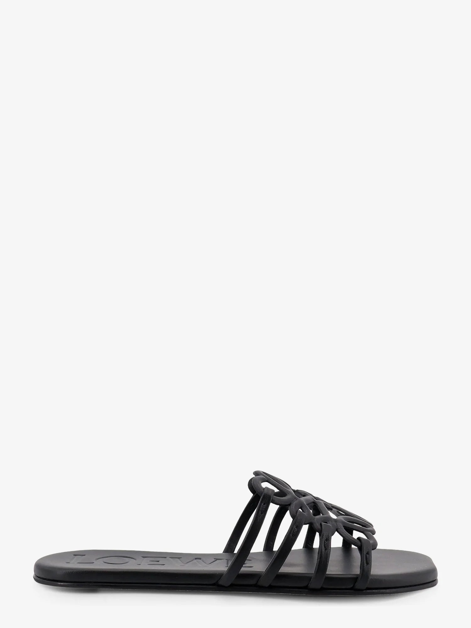 Paula's Ibiza-Aangram Petal leather sandals
