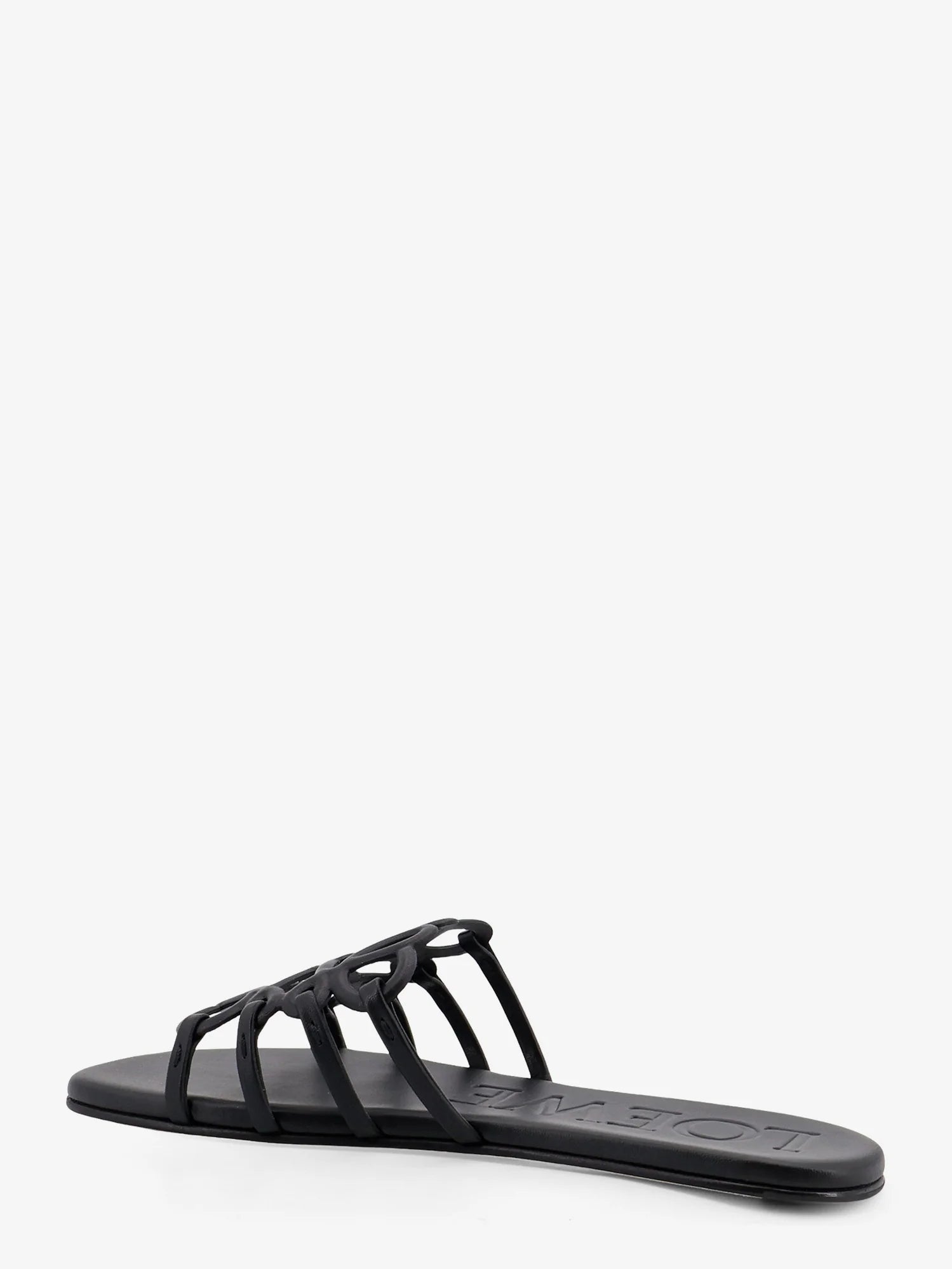 Paula's Ibiza-Aangram Petal leather sandals