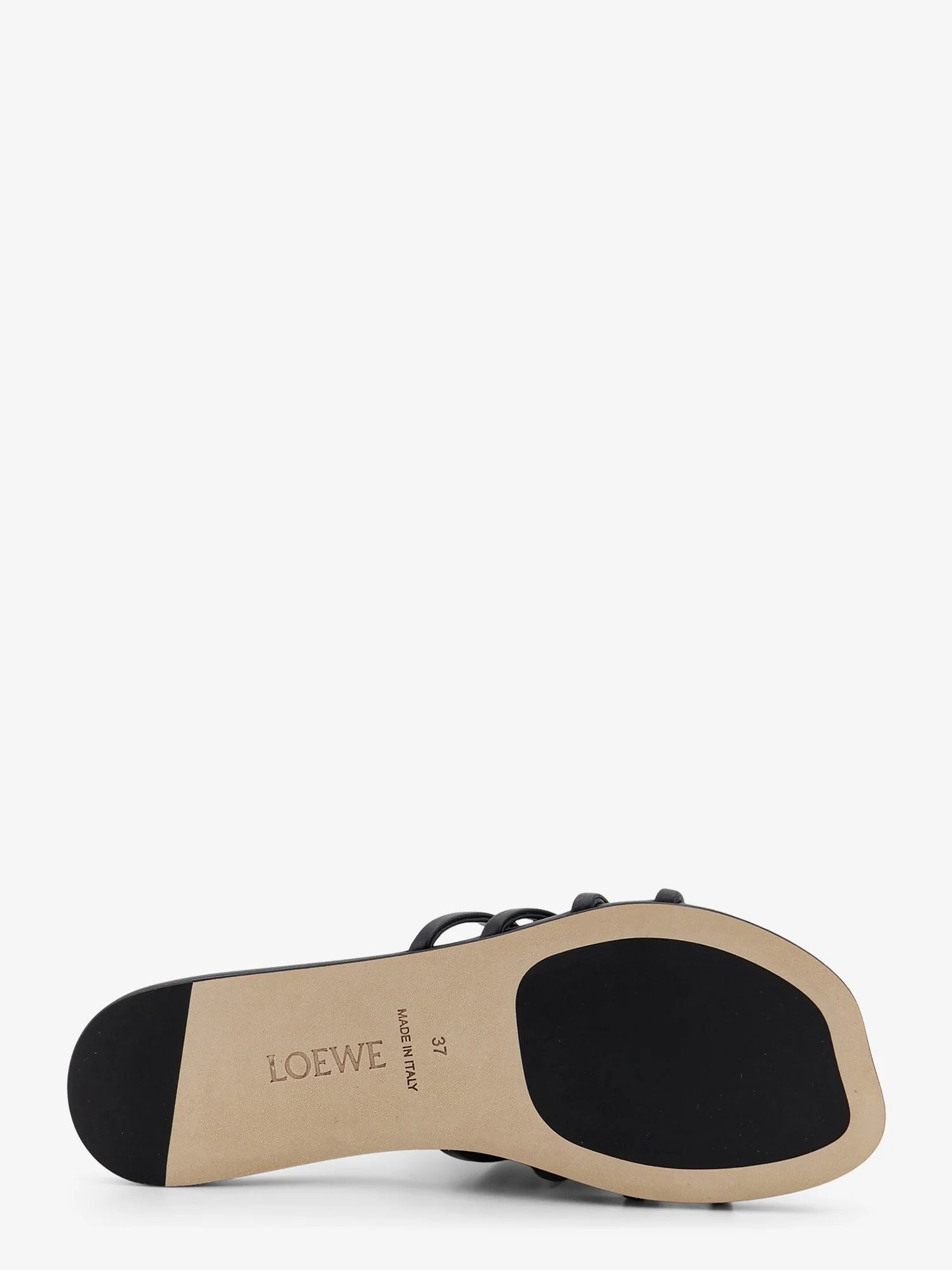 Paula's Ibiza-Aangram Petal leather sandals
