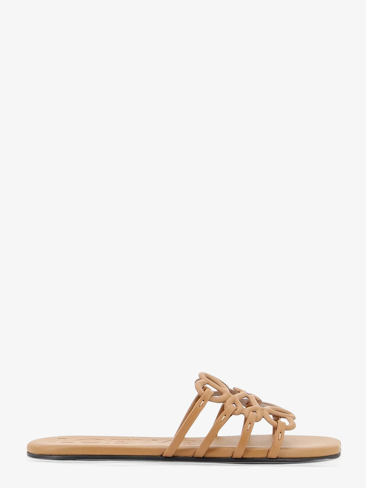 Paula's Ibiza-Aangram Petal leather sandals