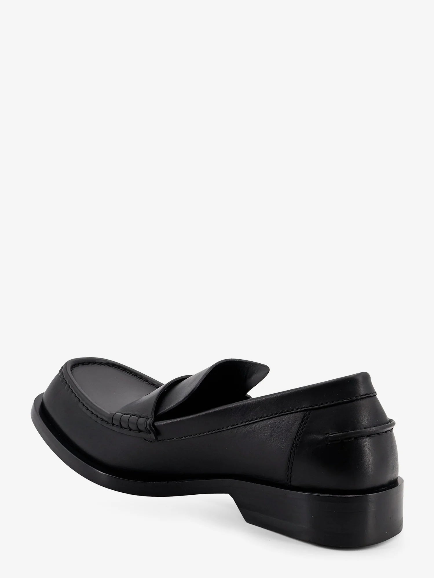 Bobine leather loafers with engraved Anagram logo