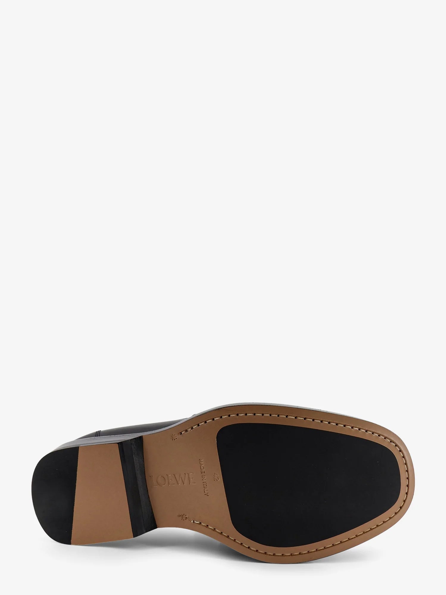 Bobine leather loafers with engraved Anagram logo