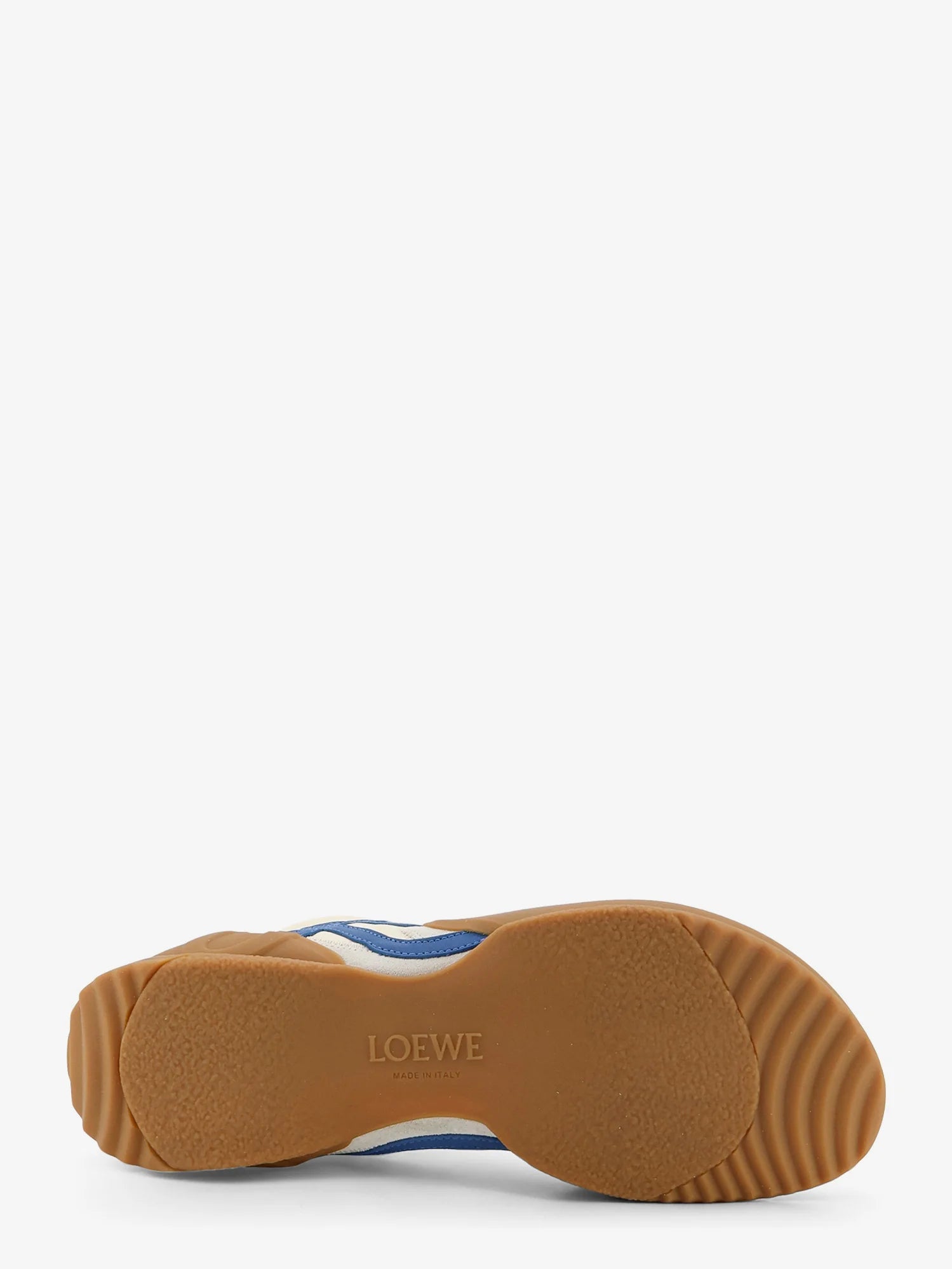 Grip nylon and suede sneakers with contrasting logo on the side