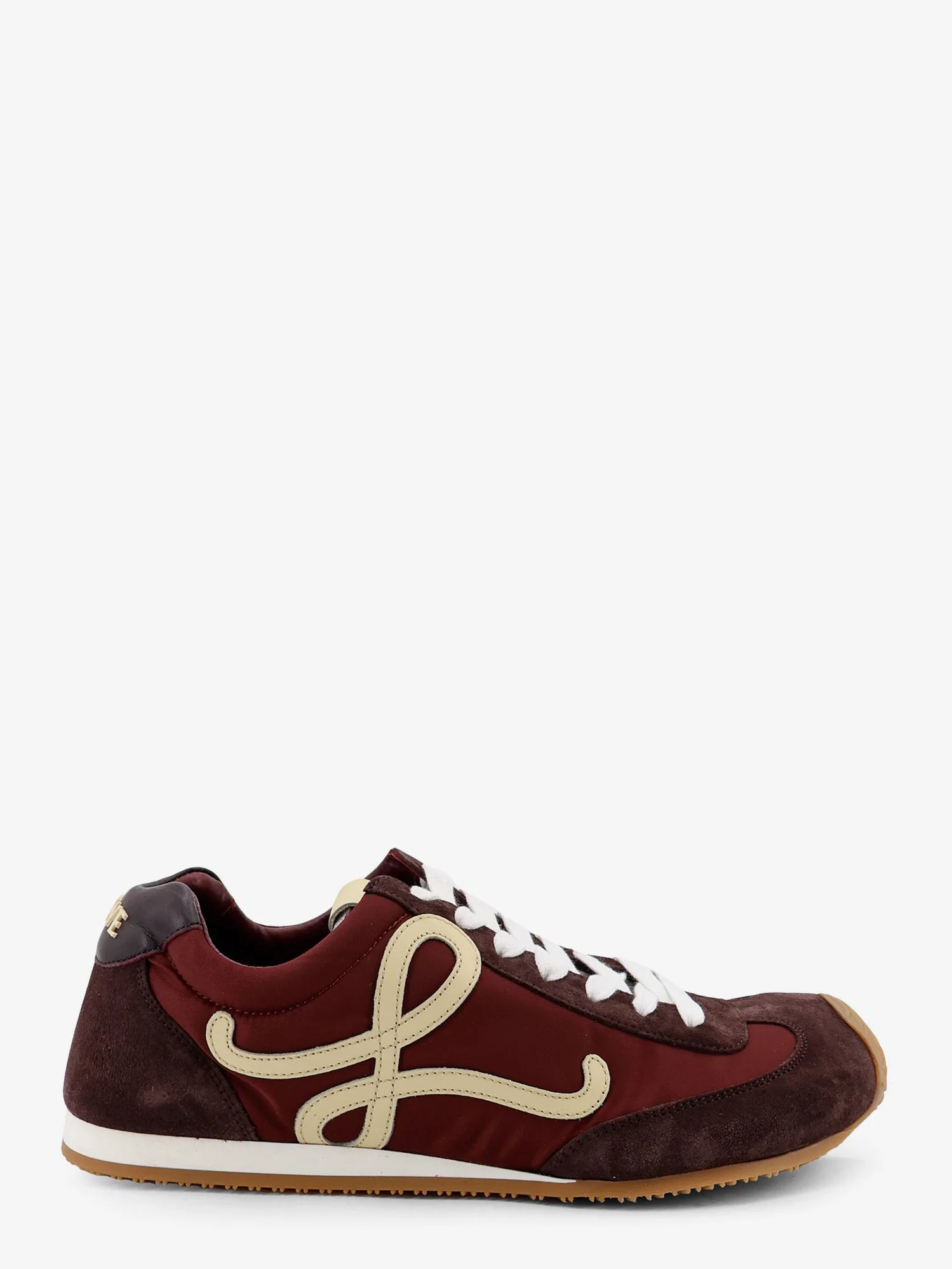 Ballet Runner 2.0 nylon and suede sneakers with side logo