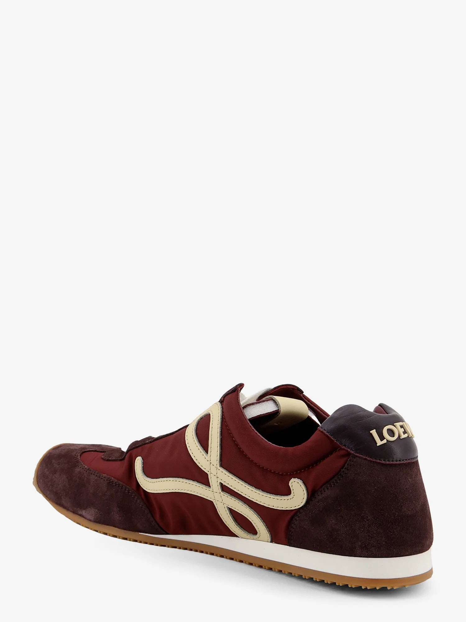 Ballet Runner 2.0 nylon and suede sneakers with side logo