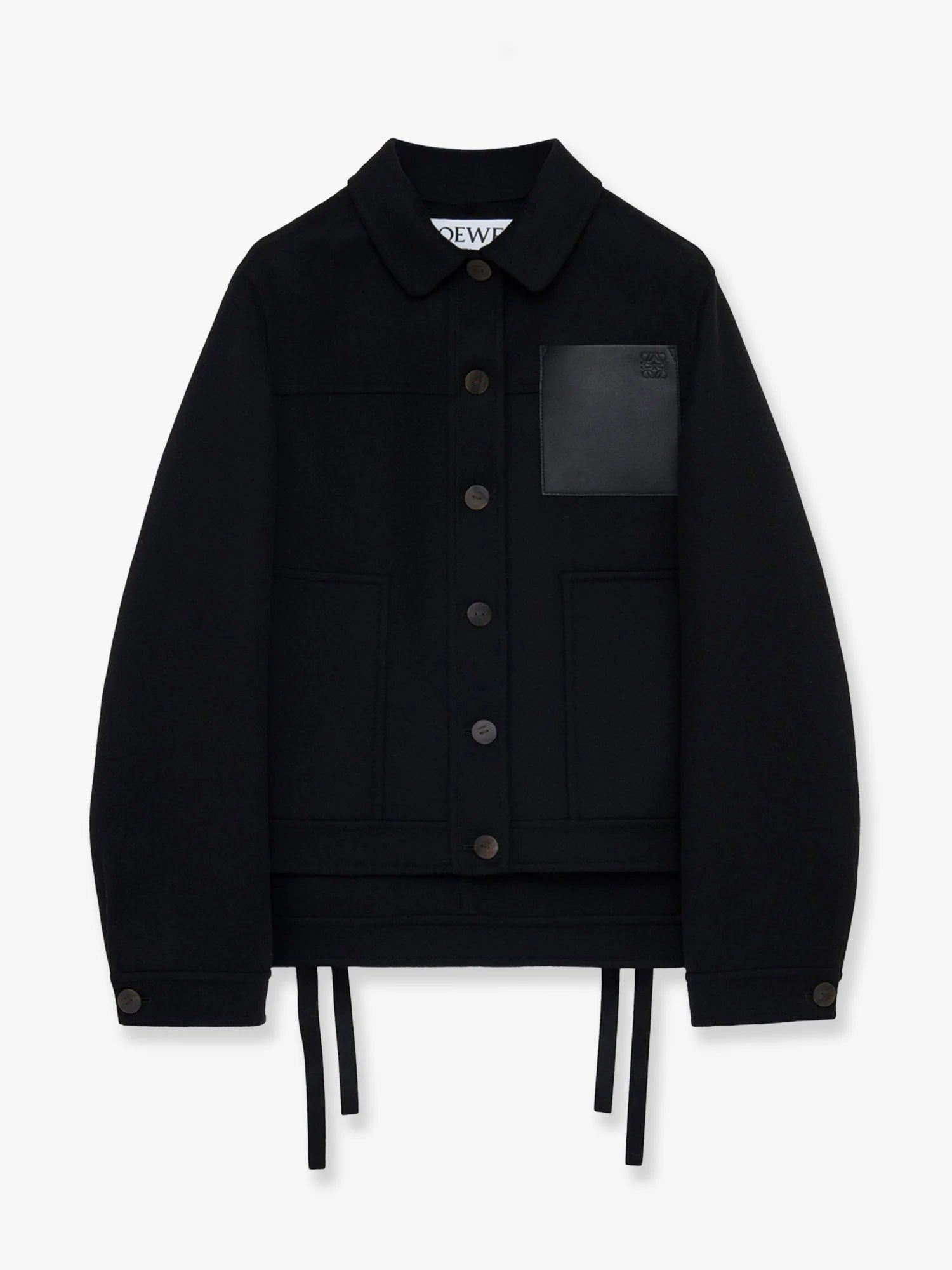 Workwear wool and cashmere jacket