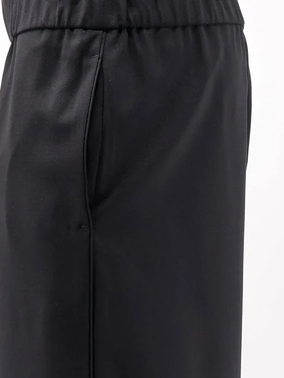 Wool trousers with Logo detail