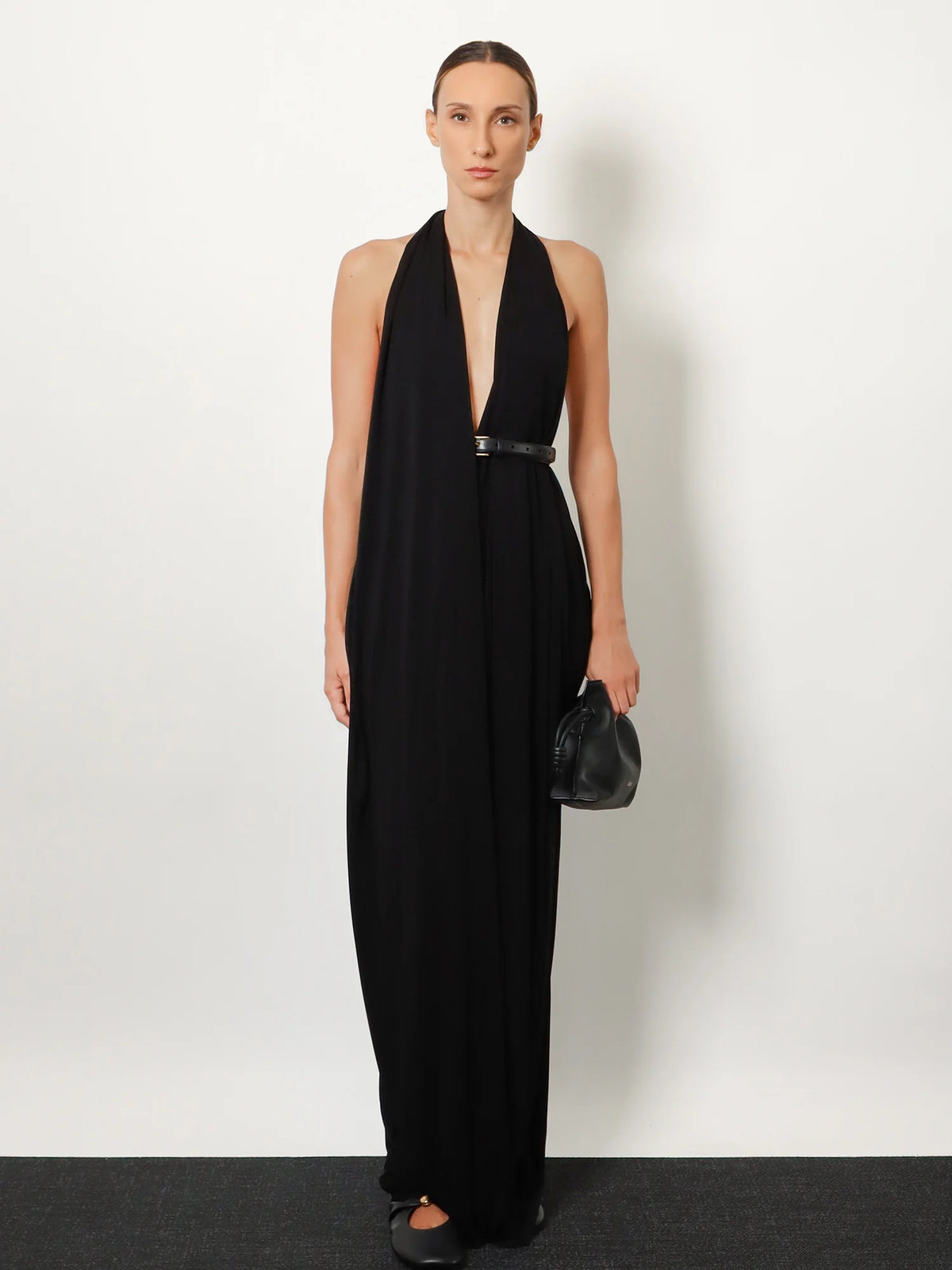 Long viscose dress
