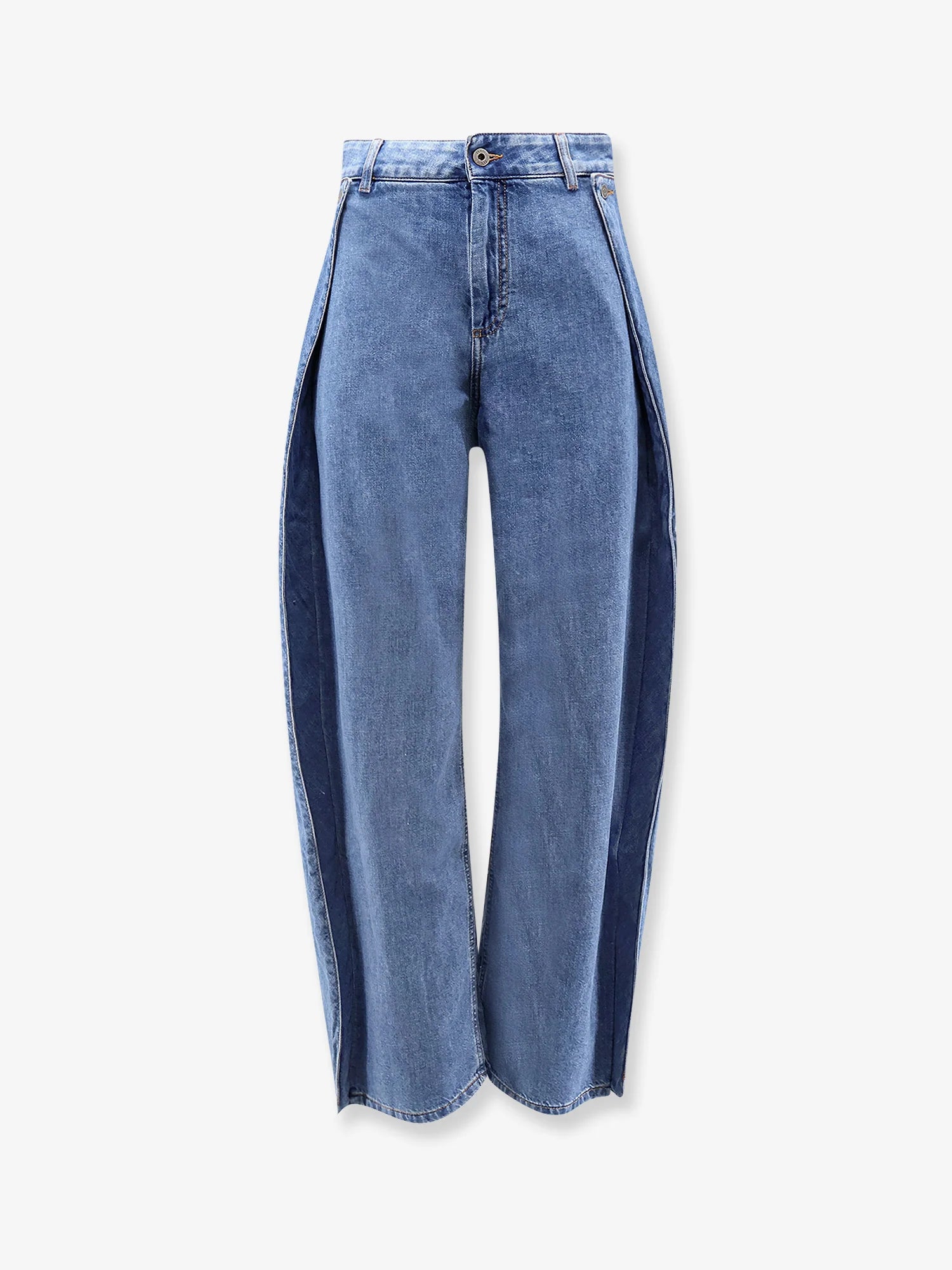 Blue denim jeans
