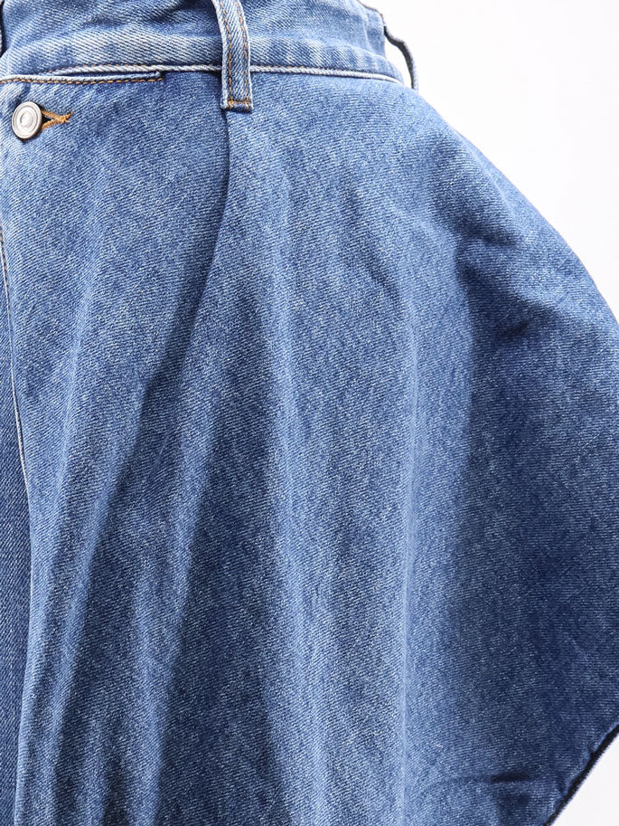 Blue denim jeans