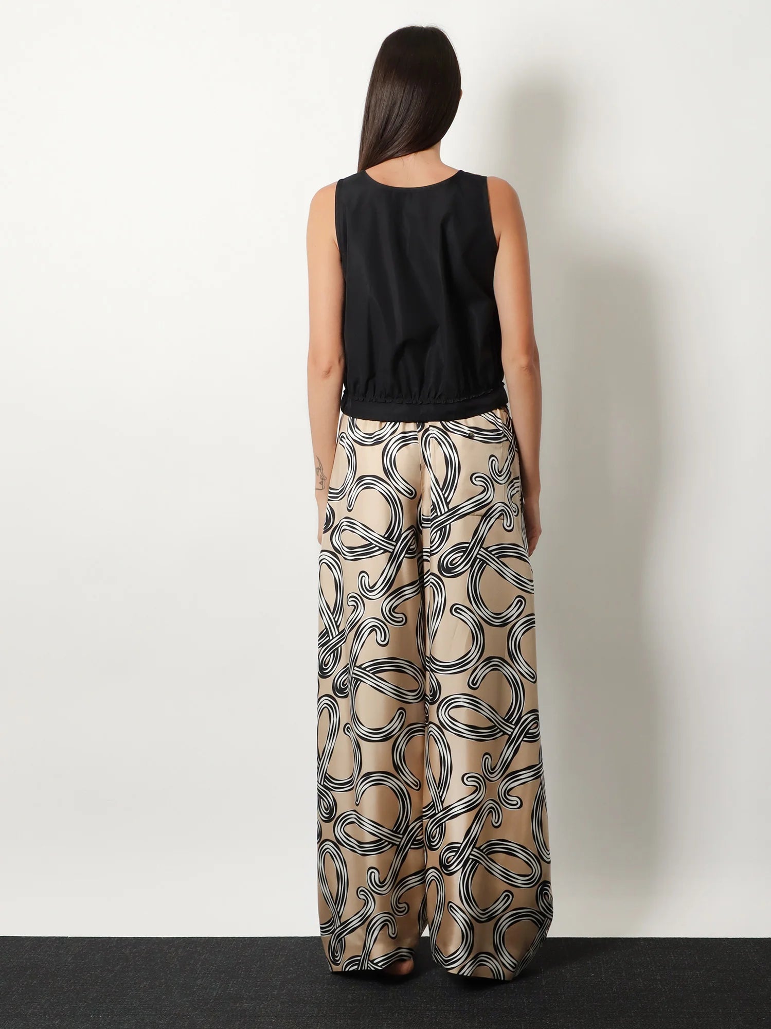 Paula's Ibiza - Printed silk trousers