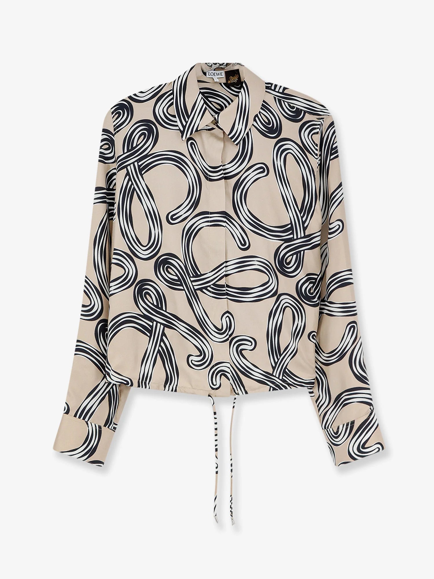 Paula's Ibiza - Printed silk shirt