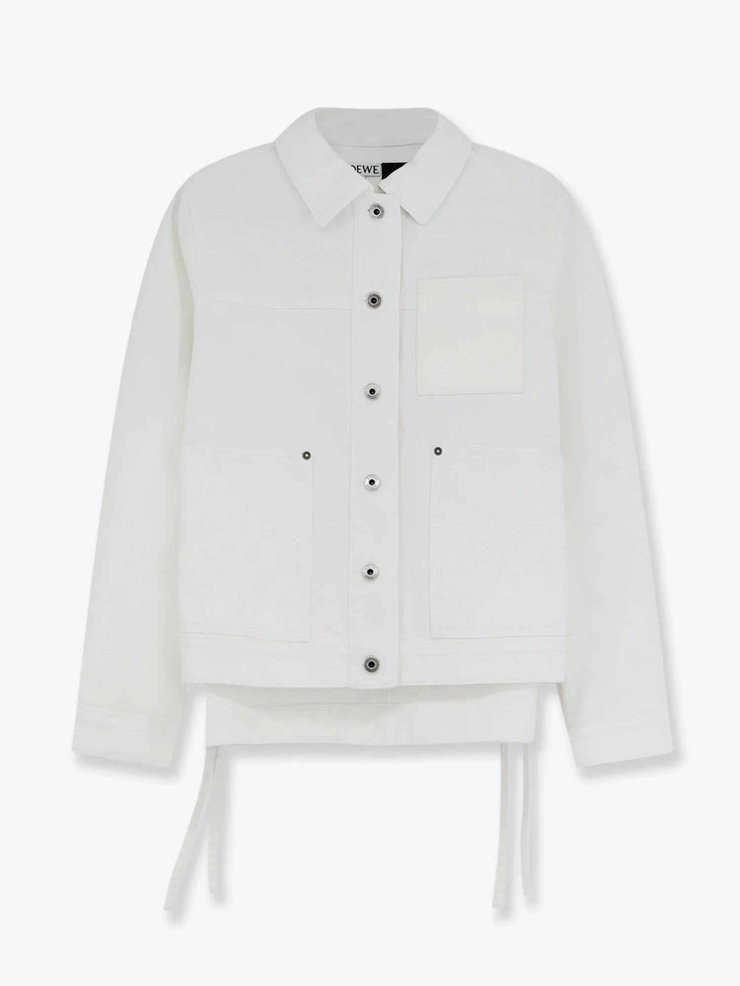 Paula's Ibiza-Workwear white denim jacket