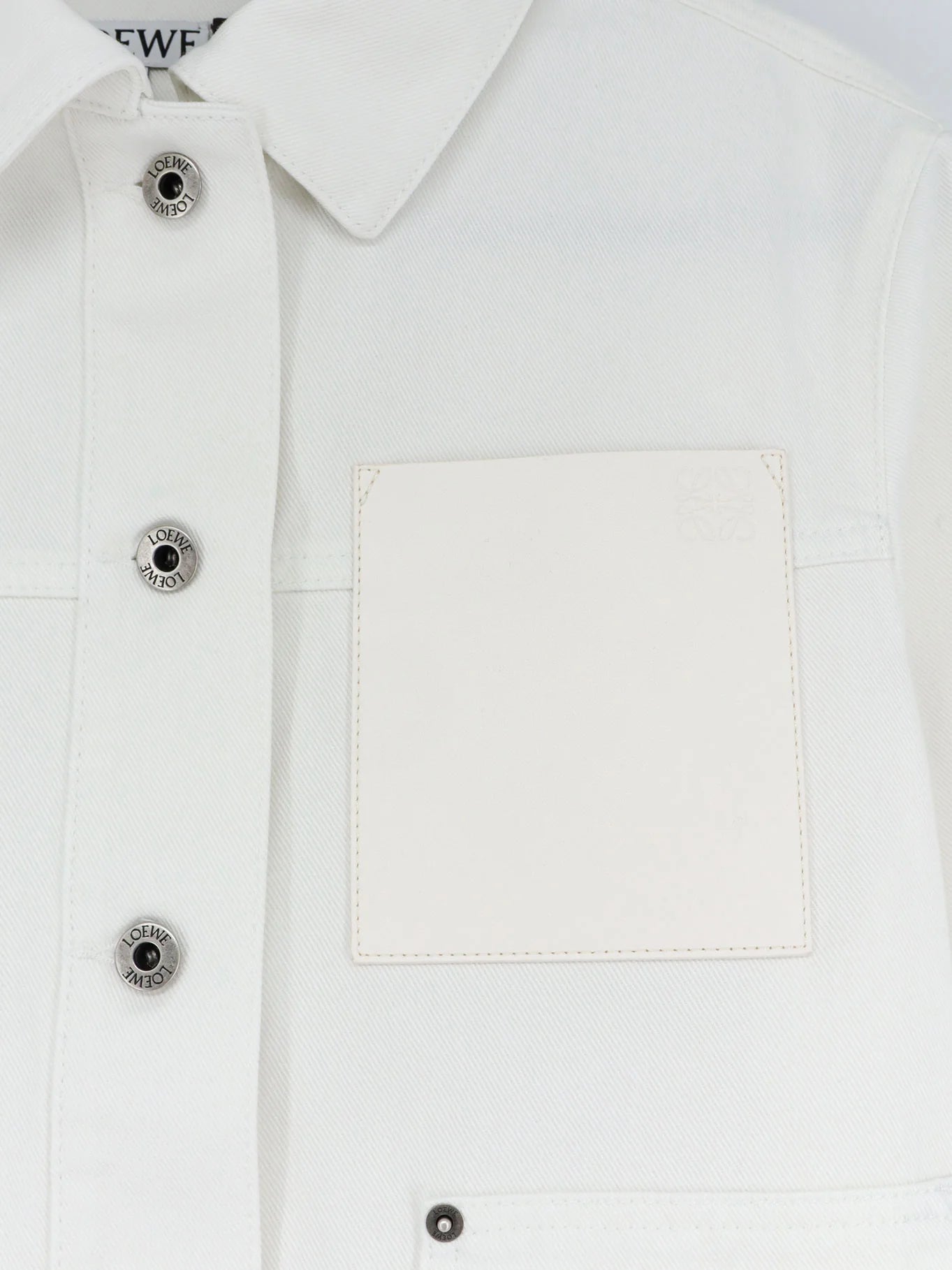 Paula's Ibiza-Workwear white denim jacket