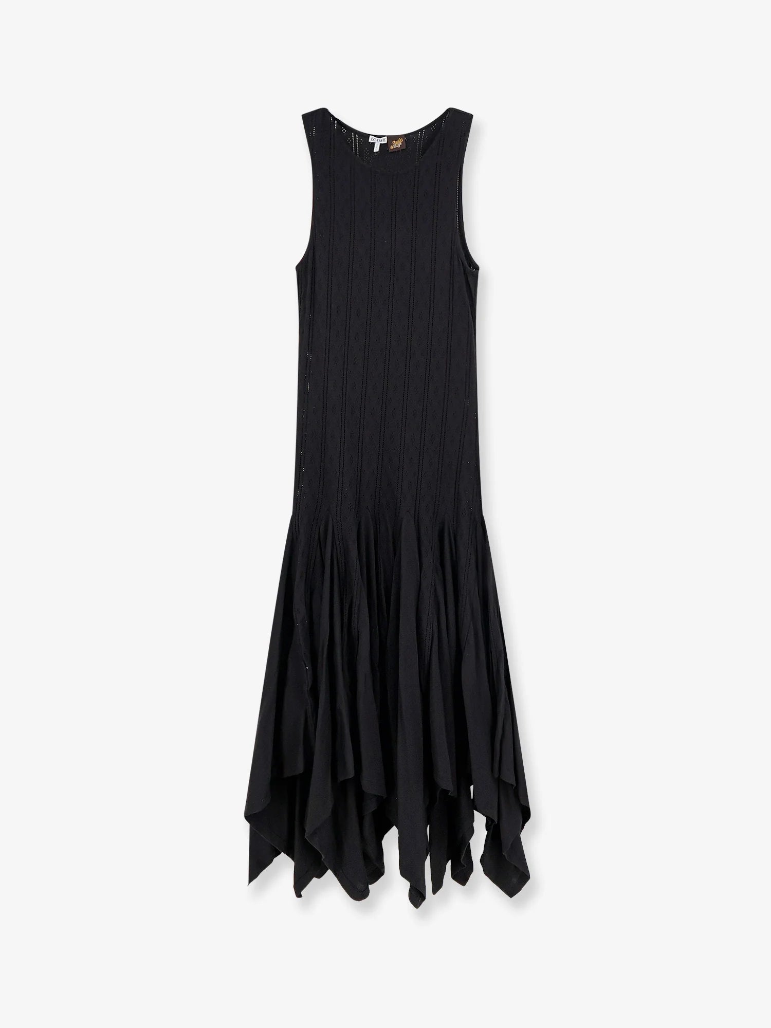 Paula's Ibiza embroidered cotton long dress