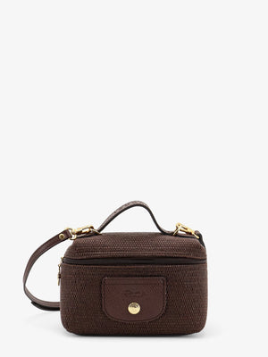 Le Panier Pliage XS raffia crossbody bag