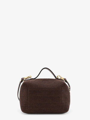 Le Panier Pliage XS raffia crossbody bag